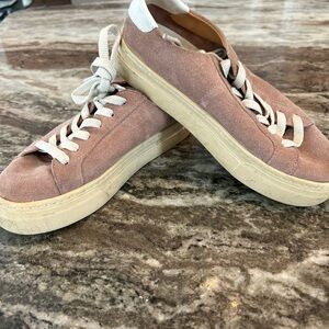 Soludos Pink Ibiza  Sneakers size 6 (have some wear but Guc)(see photos)